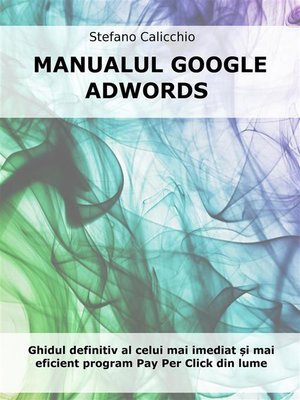 cover image of Manualul google adwords